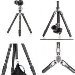 Benro Rhino (Gergedan) Serisi Karbon Tripod Kiti Seri 3 (FRHN34CVX30)