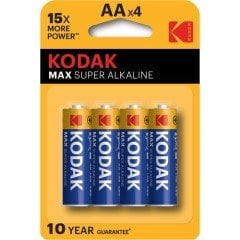 Kodak Max 4 Adet Alkalin Kalem Pil