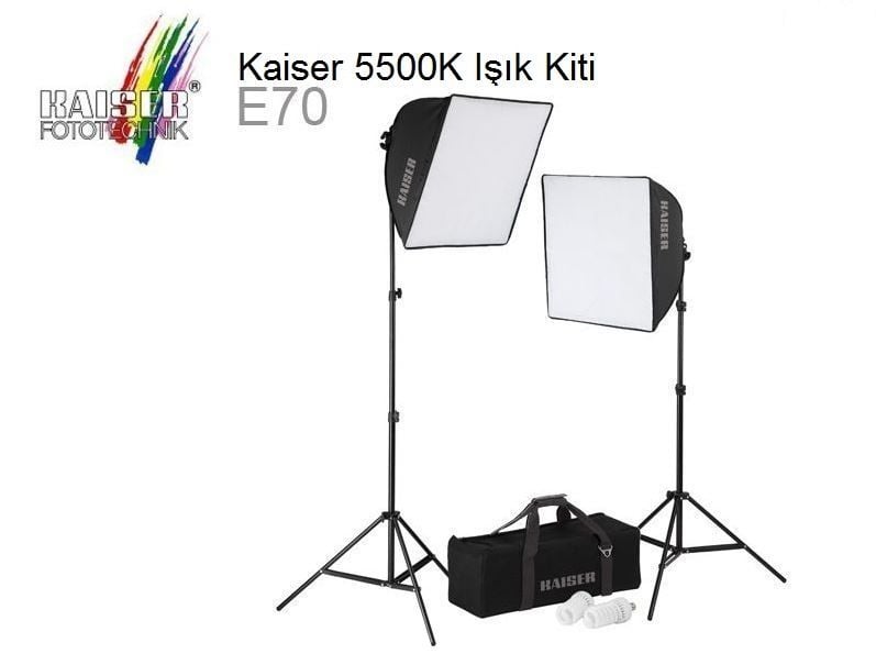 Kaiser Studiolight E70 Taşınabilir Gün Işığı Seti (3167)