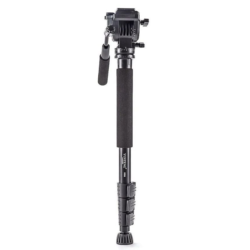 Yunteng VCT-558 Profesyonel Monopod Hidrolik Kafa