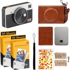 Kodak Mini Shot Combo 2 Retro Anında Baskı Dijital Fotoğraf Makinesi + Bundle ( Beyaz )